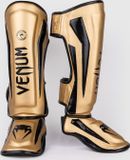Venum Elite Kickboks Scheenbeschermer - GOLD/BLACK - M