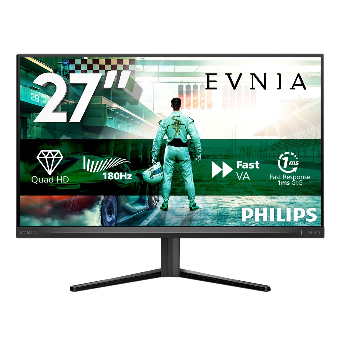 Philips Evnia 27M2N3500NL - 27" QHD Gaming Monitor - 180Hz, 1ms, HDR10