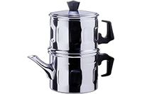 Traditioneel Moka Alessi Traditioneel Napolitaans aluminium koffiezetapparaat 1-2 kopjes