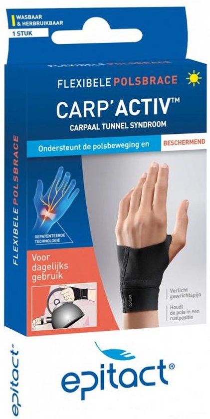 Epitact Carp activ rechts - Large - Polsbrace
