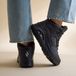 Skechers Uno-High Regards Dames Sneakers - Zwart
