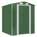 vidaXL Tuinschuur 192x191x223 cm Gegalvaniseerd Staal Groen