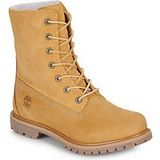 Timberland Authentiques bottes en cuir marron imperméable pour femme TB18329R2311
