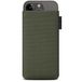 Adore June Classic recycled phone case olive green compatible with iPhone 15 14/iPhone 15 14 Pro, modern and durable R-PES fabrics, made in Europe