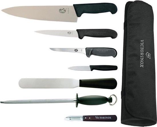 Victorinox messenset - 5 messen - Zwart