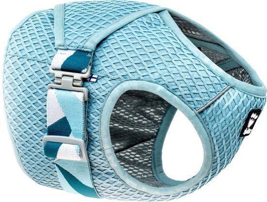 Hurtta Cooling Wrap - Koelvest voor honden - Aquamarine - 85-95 cm