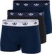 adidas Originals 3PK Trunk - Comfort Flex Cotton - Onderbroek Mannen - 2x blauw, zwart