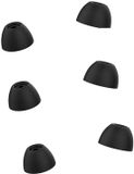 Merkloos / Sans marque DRAGON ECOM INTERNATIONAL LIMITED Oorkussens Geschikt voor Samsung Galaxy Buds 2 in-ear hoofdtelefoon 3,8 mm 3 paar Zwart