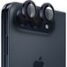 Blueo Sapphire Crystal-beschermfolie voor de achtercamera van Apple iPhone Duo, rigide glas, blauw