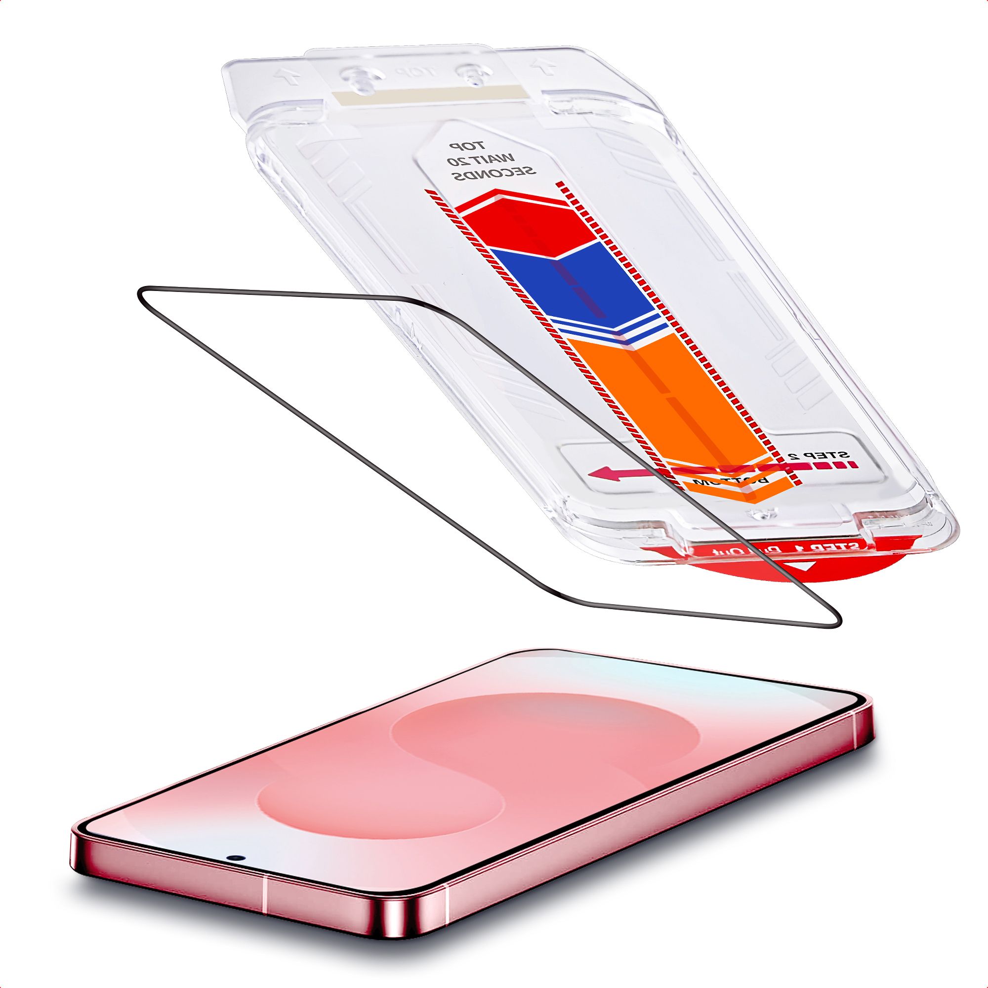 Accezz Gehard Glas Screenprotector + Applicator Samsung Galaxy S26