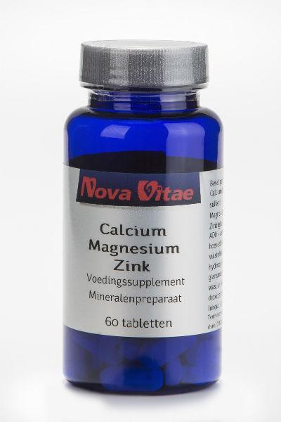 Nova Vitae Calcium Magnesium Zink Tabletten 60st