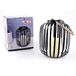 Decoratieve Bol Decoratieve Zwarte Lantaarn met Batterij Operated Candle