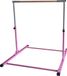 MASTER Barre de traction avec barres parallèles, 150 cm - Rose