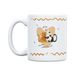 UO Mok met inscriptie "Miau-Amorcity", een leuk en liefdevol cadeau voor uw partner om uw liefde op een originele manier te bewijzen. Keramische kwaliteit, 350ml.