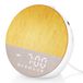 Réveil lumineux avec Bluetooth, 30 sons et 18 couleurs