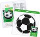 Decora Stencil - Voetbal Ø 25cm
