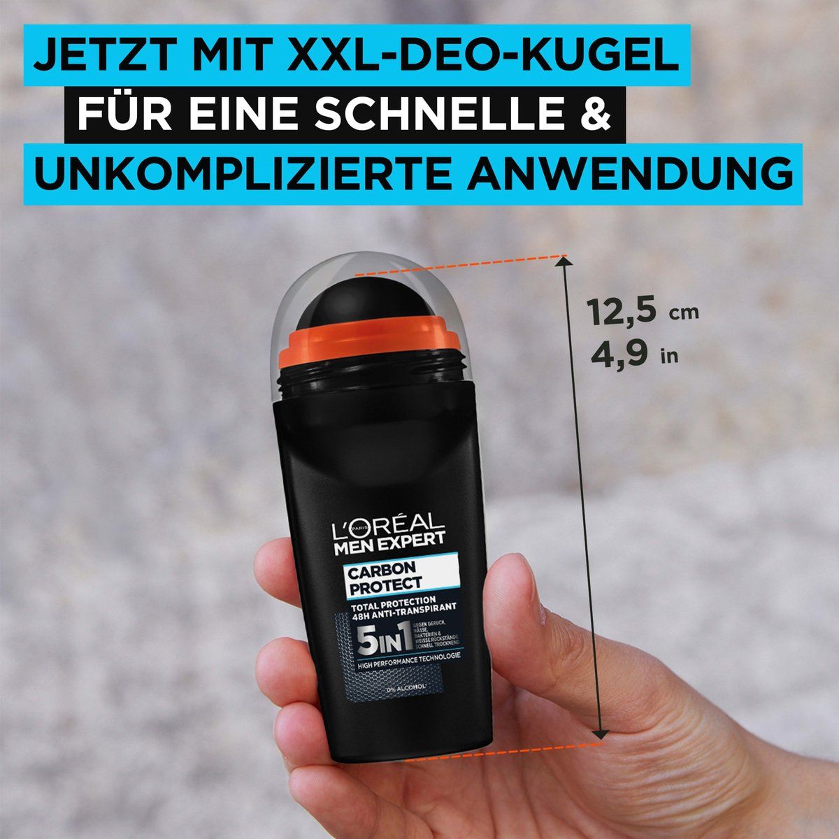 L’Oréal Paris Men Expert Deodorant Roll On Carbon Protect 5 in 1 - 50 ml