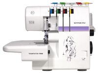 Machine à surjeter 1700X, 3/4 fils, 14 points, 1200 points par minute, violet