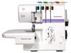 Machine à surjeter 1700X, 3/4 fils, 14 points, 1200 points par minute, violet