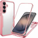 Techsuit Hoesje geschikt voor Samsung Galaxy S26 - ColorVerse 360 Case met Screenprotector - Roze