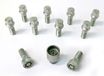 H&R Wielboutenset konisch M14x1.25 - Lengte 28mm - 10 stuks - incl. wielsloten
