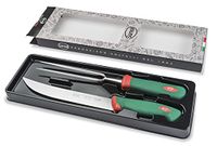 Sanelli Premana Professional 2-pack BBQ, roestvrij staal, groen/rood