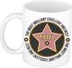Bellatio Decorations Naam mok Merel - wit - Most Brilliant - keramiek - 300 ml - collega beker - cadeau