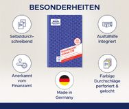 AVERY ZWECKFORM Kassameldingenboek, papierformaat A5