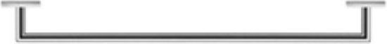 Duravit Karree Handdoekhouder, 60 cm, Chroom