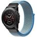 Garmin Bracelet nylon Garmin Instinct 3 - 50mm (bleu clair)