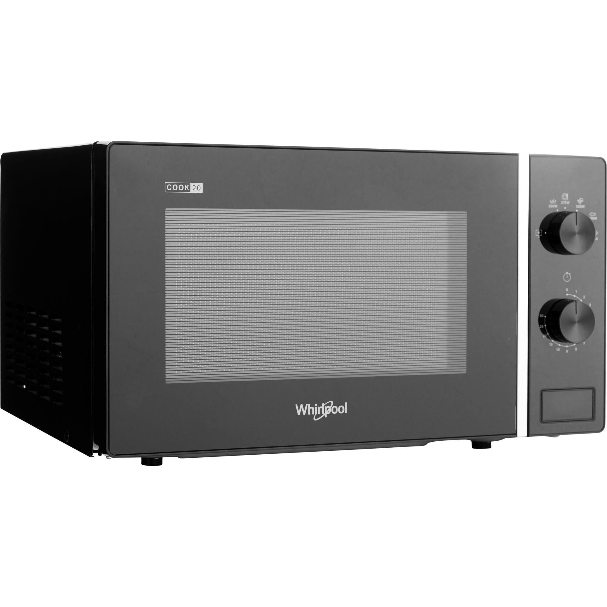 Whirlpool MWP 101 B Zwart Solo-magnetron 20 l 700 W