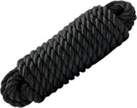 Synx Tools Landvast Touw 15 Meter - Zwart - Polyester - 16mm x 15 meter