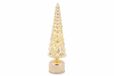 Cosy Billiet Vanlaere NV Lamp Led Tree Turning Goud 11x11xh39cm G Las Excl 3 Aa Batt
