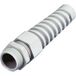 Wiska 10060619 Presse-étoupe avec décharge de traction, avec protection contre les coudes PG16 Polyamide Gris clair 1 pièce(s)