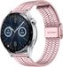 Strap-it Luxe stalen Inox bandje - rosé pink