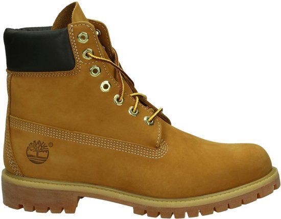 Timberland - Af 6 In Prem - Bottines stoer - Heren - Maat 49 - Bruin;Bruine - 713 -Wheat Nubuck