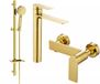 Mexen Zero DQ40 set de douche, or