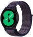 By Qubix Qubix - Sport Loop nylon bandje - Navy / donkerpaars gemêleerd - Geschikt voor Huawei Watch GT 6 / GT 7 / GT 6 pro / GT 7 pro - 46mm