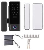 Icecat Smart Lock, Porte en verre, WLAN, Empreinte digitale, Mot de passe, Carte IC