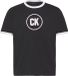 Calvin Klein Jeans T-shirt Homme Coton Noir Col Rond Manches Courtes Coupe Droite Taille M