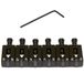Graph Tech PG 8220 0B String Saver PRS Style Saddles 6-String Acier brossé Saddles, Noir (6 pièces)