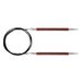 KnitPro Royale Swivel Rondbreinaald, 60 cm lang x 7,00 mm dikte, bruin