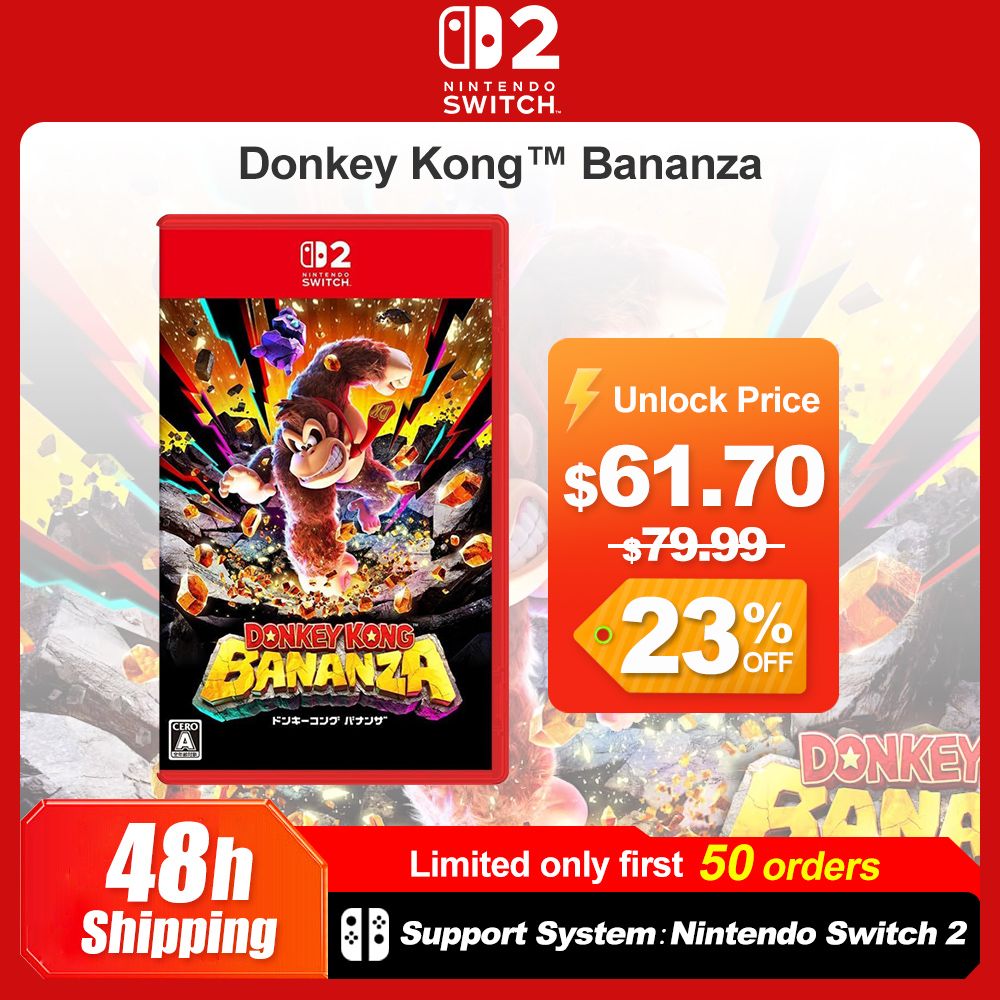Nintendo Switch 2 Donkey Kong Bananza Games
