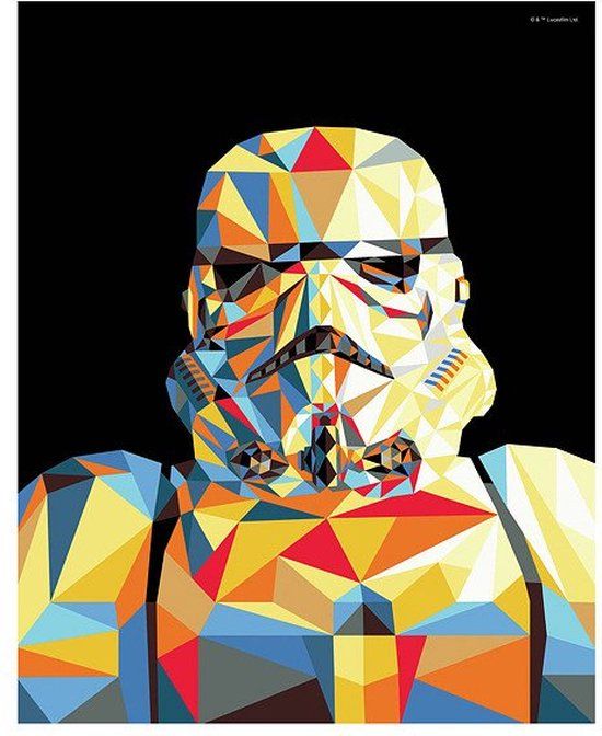 Ravensburger Schilderen op nummer Star Wars Stormtrooper creatief pakket