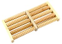 Merkloos Houten Voetmassageroller - 27 x 12,5 cm