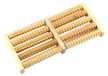 Merkloos Houten Voetmassageroller - 27 x 12,5 cm