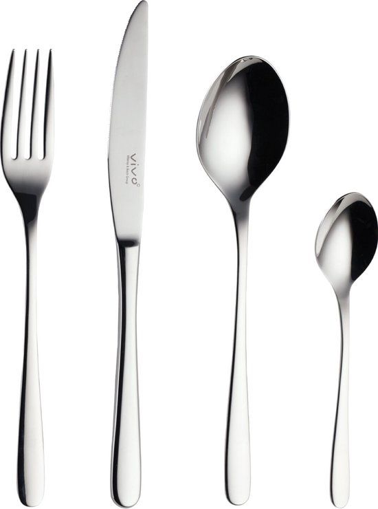 Villeroy & Boch Bestekset New Fresh Basic - 24-Delig, Zilver, RVS