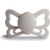 Frigg Fopspeen Butterfly Anatomical - Silicone - Silver Grey (T2)
