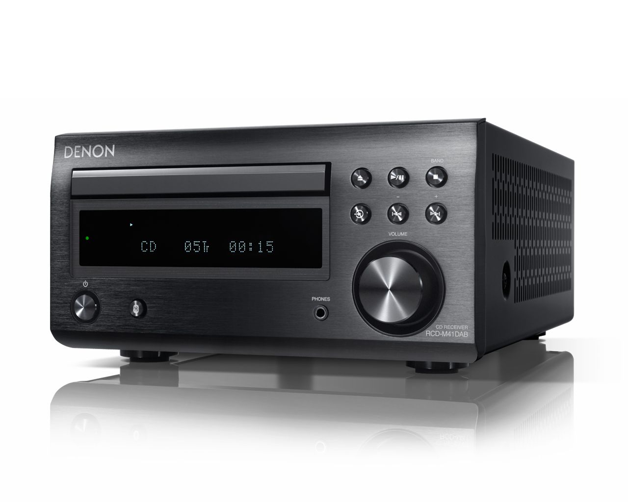 Denon RCD-M41DAB CD-Bluetooth-DAB+ HiFi Systeem - Zwart