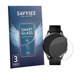 Savvies 3 Stuks Screenprotector - Xiaomi Watch 5 (47 mm) - Transparant